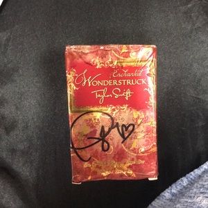 Signed perfume box from Taylor Swift.